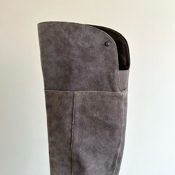 Vince Camuto Jorshie Suede Leather Over The Knee Boots 6.5 - Picture 4 of 8